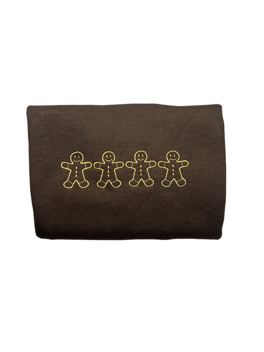Mocha Gingerbread Man Crewneck