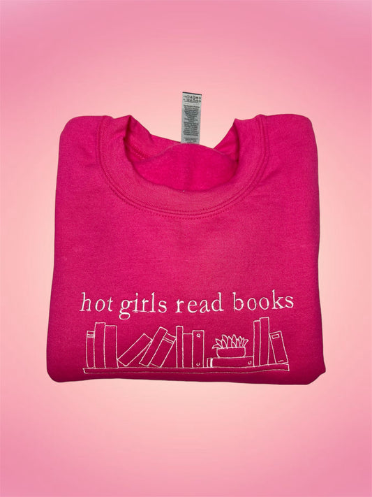 Hot girls read books